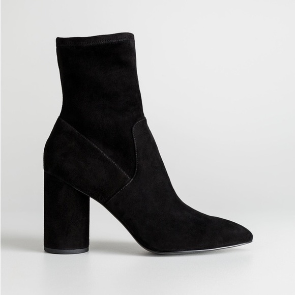 Suede Sock Boots - & Other Stories - Picture 1 of 5